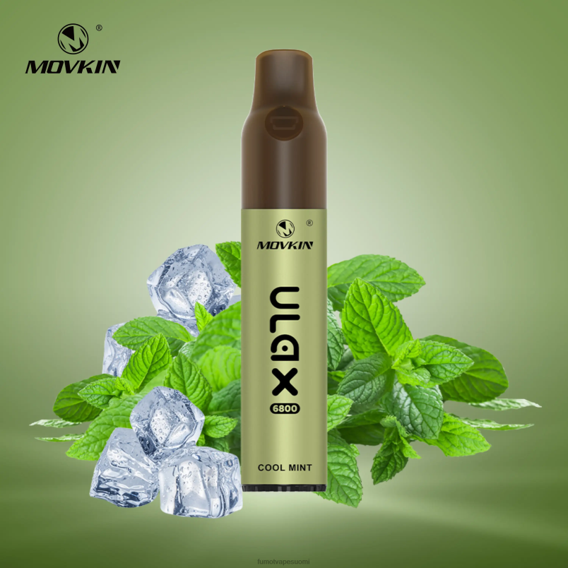 Fumot Puff | kiivi passionhedelmä guava 8X48Z323 6800 kertakäyttöinen vape, keraaminen kela - 8ml (1 kpl) Fumot Movkin Ulax