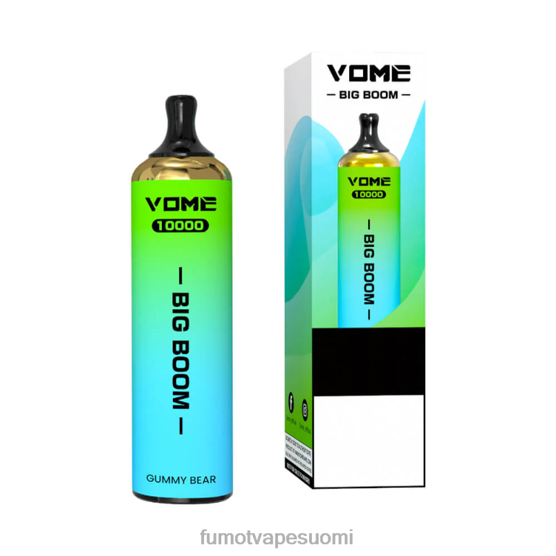 Fumot Vape Best Flavour | punainen härkä 8X48Z444 kertakäyttöinen vape kynä 10000 - 20ml (1 kpl) Fumot Vome Big Boom