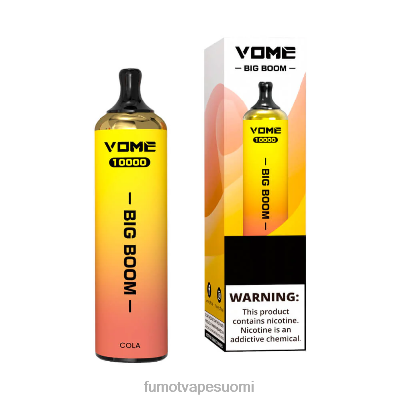 Fumot Vape Best Flavour | punainen härkä 8X48Z444 kertakäyttöinen vape kynä 10000 - 20ml (1 kpl) Fumot Vome Big Boom