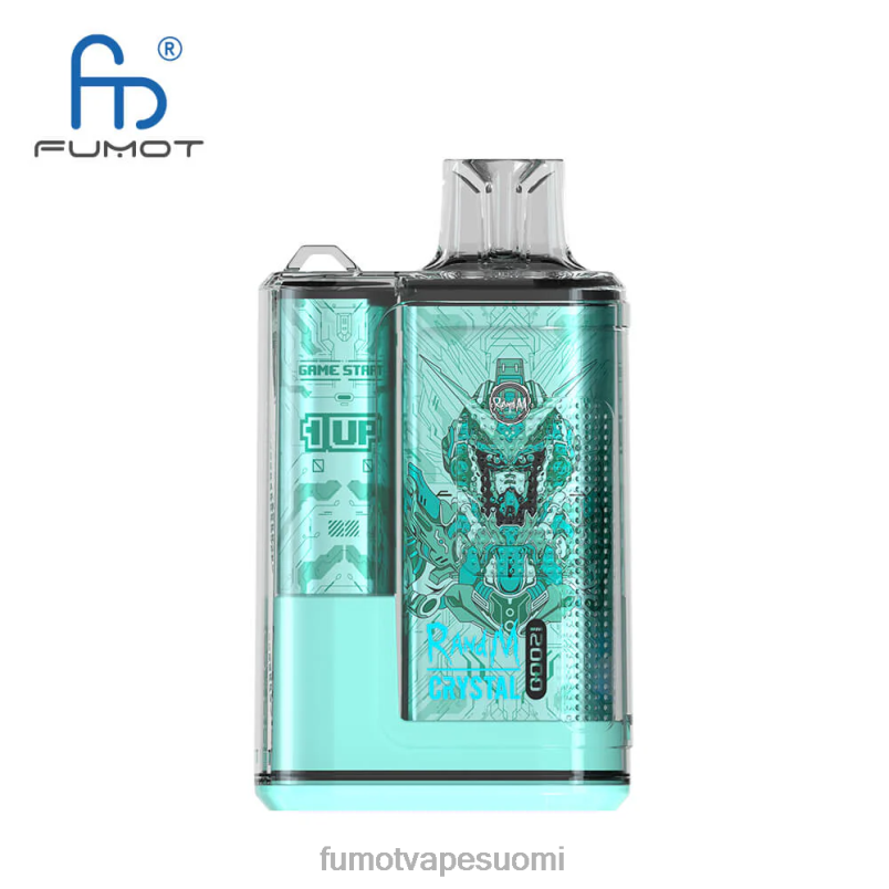 Fumot Flavours | mansikka jäätä 8X48Z280 20ml 12000 kertakäyttöinen vape-laatikko (1 kpl) Fumot Crystal