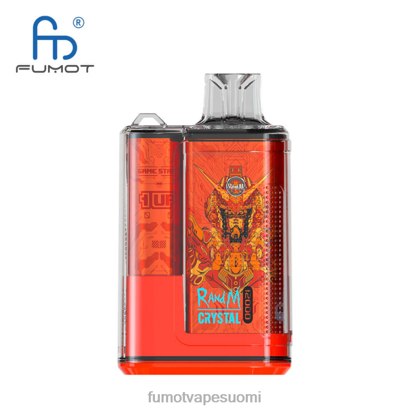 Fumot Flavours | mansikka jäätä 8X48Z280 20ml 12000 kertakäyttöinen vape-laatikko (1 kpl) Fumot Crystal