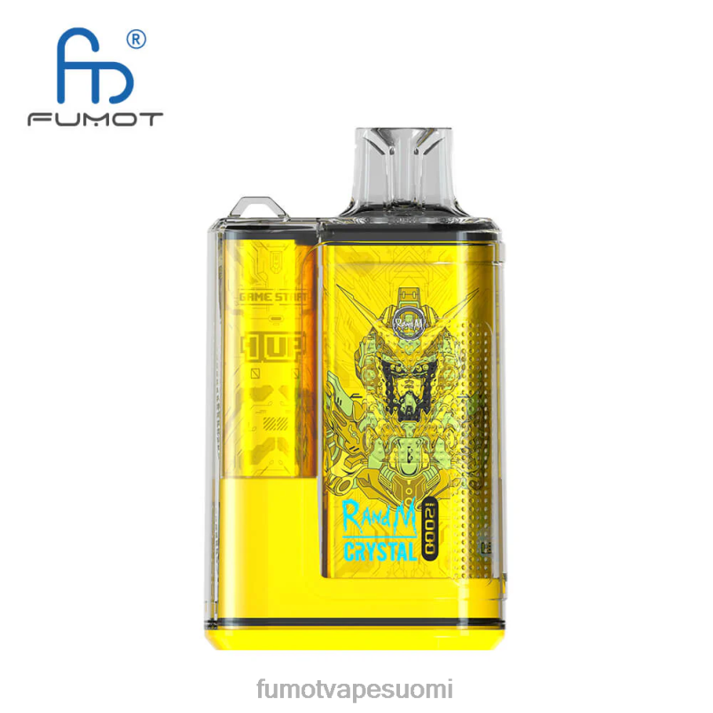 Fumot Flavours | mansikka jäätä 8X48Z280 20ml 12000 kertakäyttöinen vape-laatikko (1 kpl) Fumot Crystal