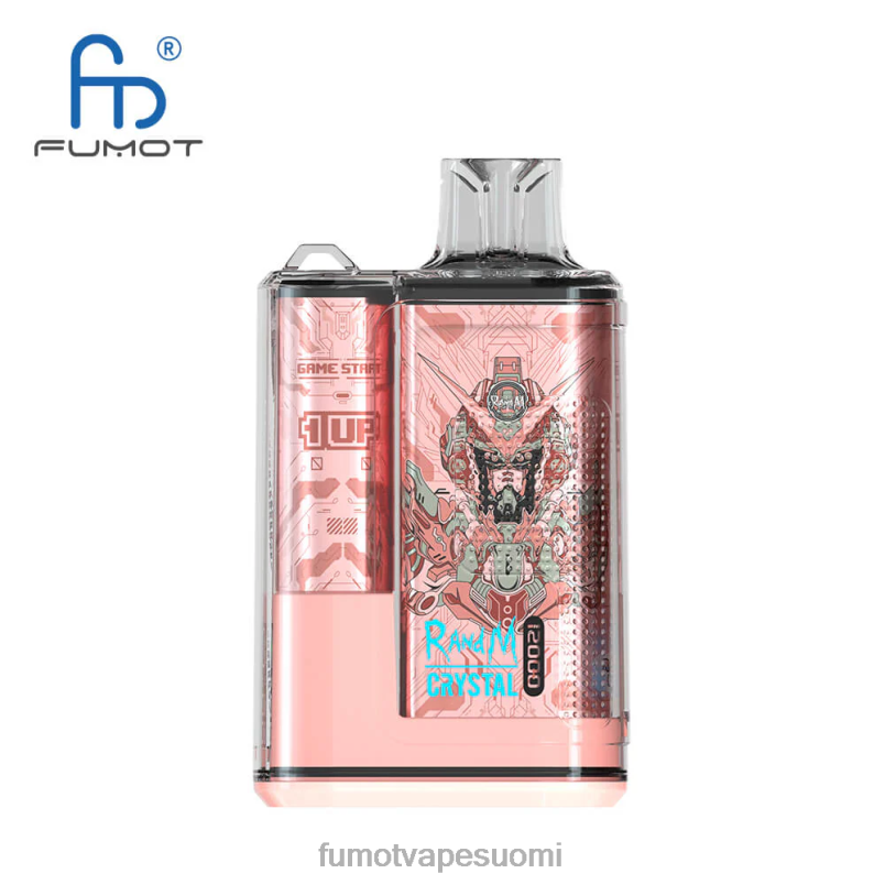 Fumot Flavours | mansikka jäätä 8X48Z280 20ml 12000 kertakäyttöinen vape-laatikko (1 kpl) Fumot Crystal