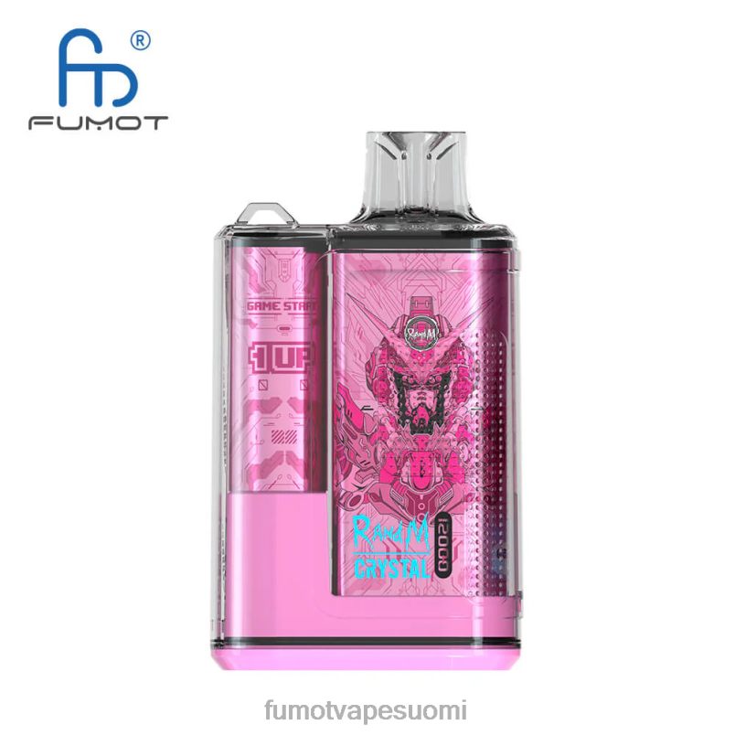 Fumot Flavours | mansikka jäätä 8X48Z280 20ml 12000 kertakäyttöinen vape-laatikko (1 kpl) Fumot Crystal