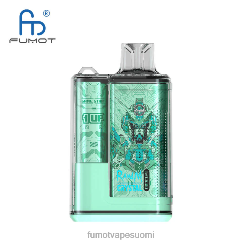Fumot Flavours | mansikka jäätä 8X48Z280 20ml 12000 kertakäyttöinen vape-laatikko (1 kpl) Fumot Crystal