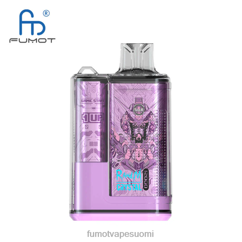 Fumot Flavours | mansikka jäätä 8X48Z280 20ml 12000 kertakäyttöinen vape-laatikko (1 kpl) Fumot Crystal