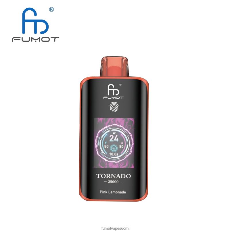 Fumot Flavours - Fumot Tornado 25000 kertakäyttöistä höyryä vaaleanpunainen limonadi 4JHLB10