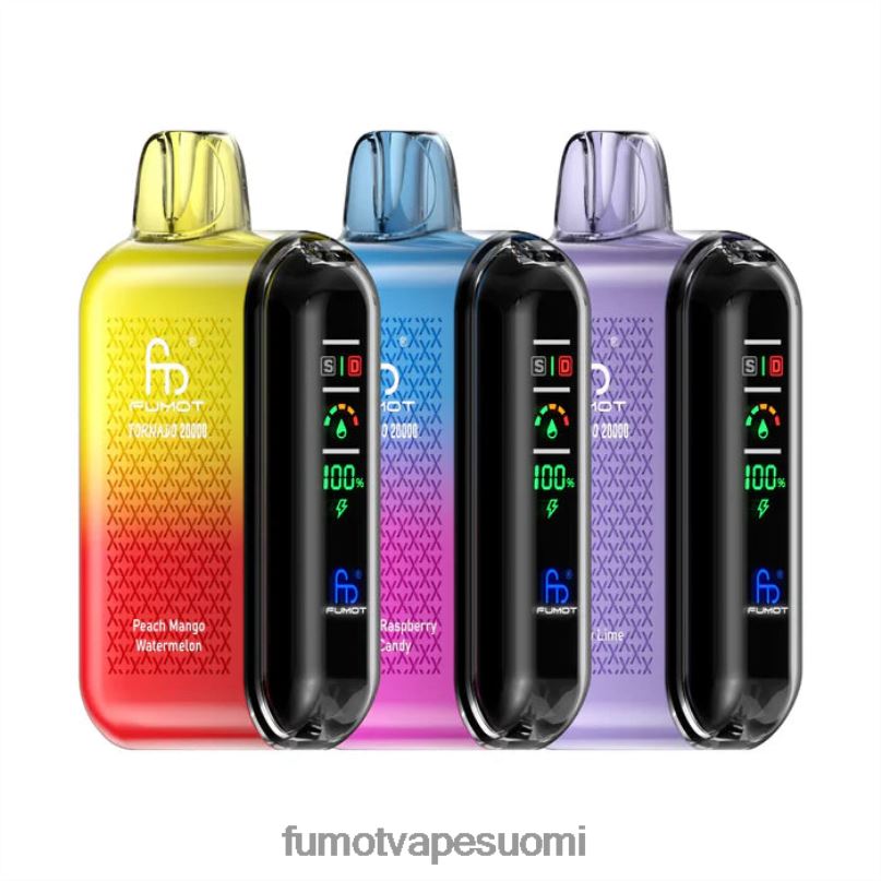 Fumot Store - Fumot Tornado 20000 kertakäyttöinen vape yksinomainen 4JHLB17