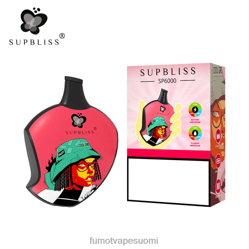 Fumot Vape Price | vaaleanpunainen limonadi 8X48Z459 sp6000 kertakäyttöinen vape pod - 12ml (1 kpl) Fumot Supbliss