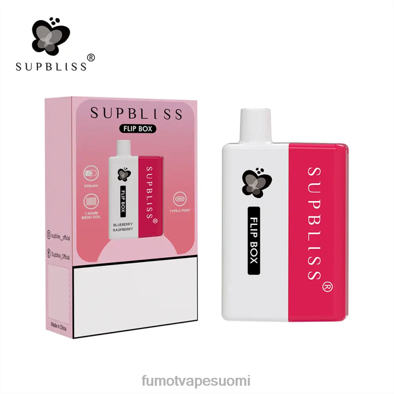 Fumot Suomi | vesimeloni jäätä 8X48Z341 box 6000 vaihdettava vape kit - 10ml (1 kpl) Fumot Supbliss Flip