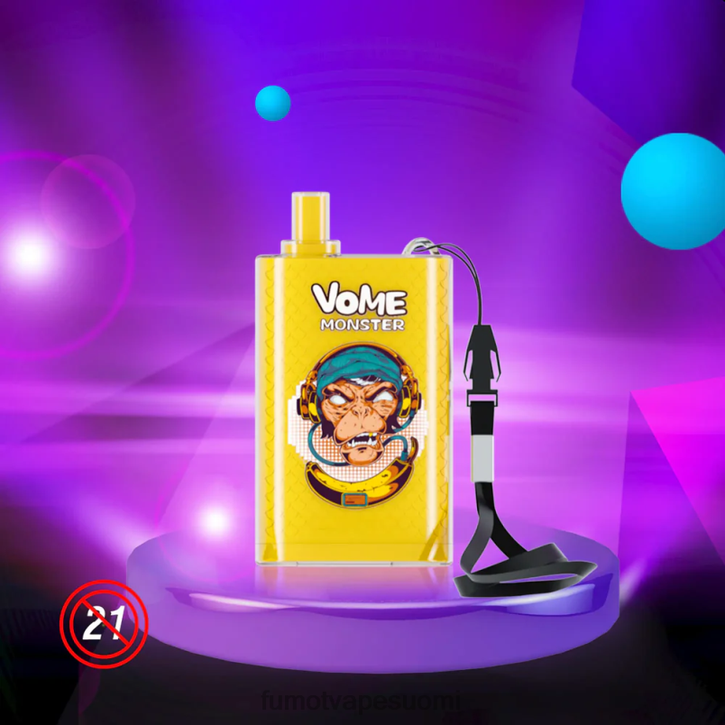 Fumot Vape Price | rypäleen jäätä 8X48Z429 10000 kertakäyttöinen vape pod -laite - 20ml (1 kpl) Fumot Vome Monster